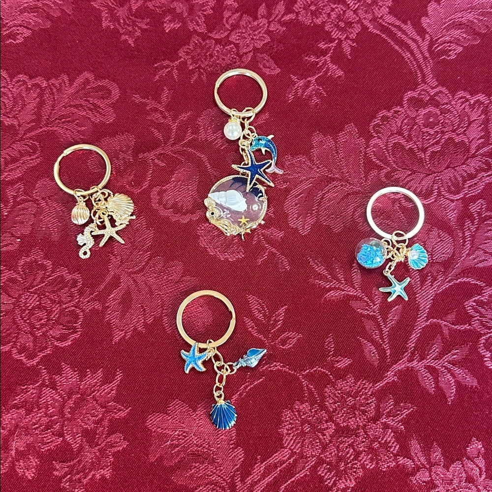 Bag Charms - Beach Theme